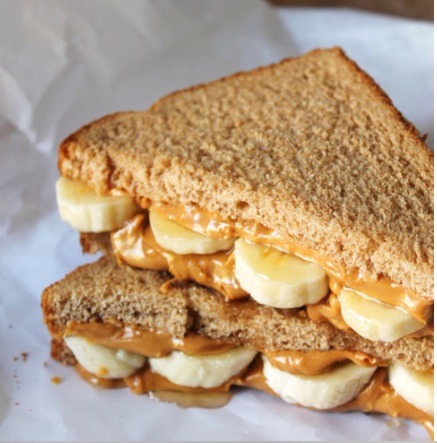 banana and peanut butter