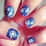 Tutorial: Uñas con Snowflakes. Edición Navidad