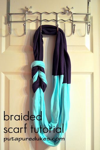 braided scarf