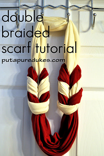 double braided scarf