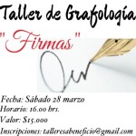 Taller de Grafología