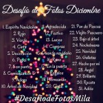 Desafío de Fotos Diciembre