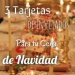 Calendario de Adviento #17. Tarjetas de Invitados Para tu Cena de Navidad