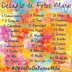 Desafío de Fotos de Mayo